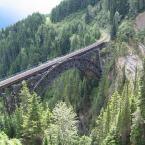 Перевал Роджерса - лето 2005. Тоннели и мосты.<br>Rogers Pass - Summer 2005. Tunnels and Bridges. 
